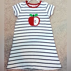 Boutique Luigi Kids Apple Dress- size 5